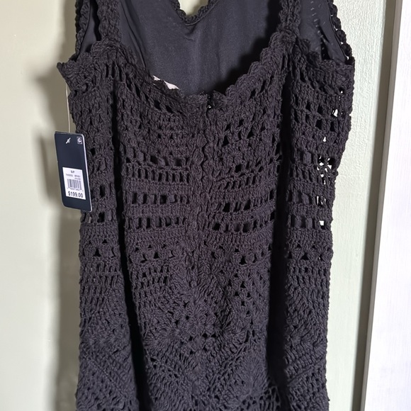 Lucky Brand black crochet dress size small. - Picture 10 of 11